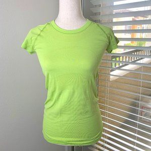 Lululemon Lime Green Swiftly Short Sleeve Top